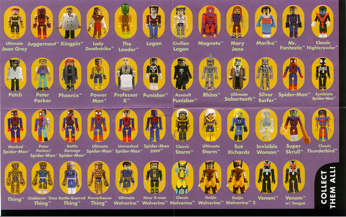 Marvel Minimates: The Definitive List - Marvel Minimates - Minimate ...